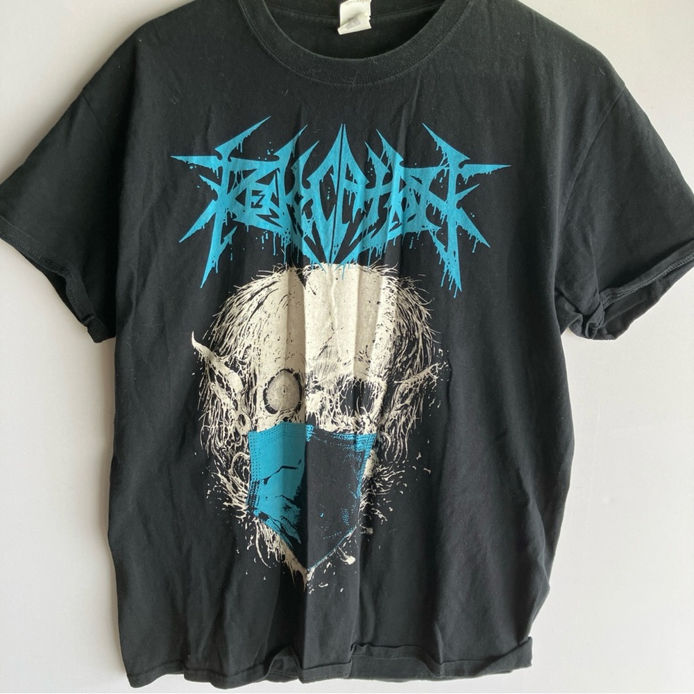 Revocation Gildan Heavy Cotton Black T-Shirt